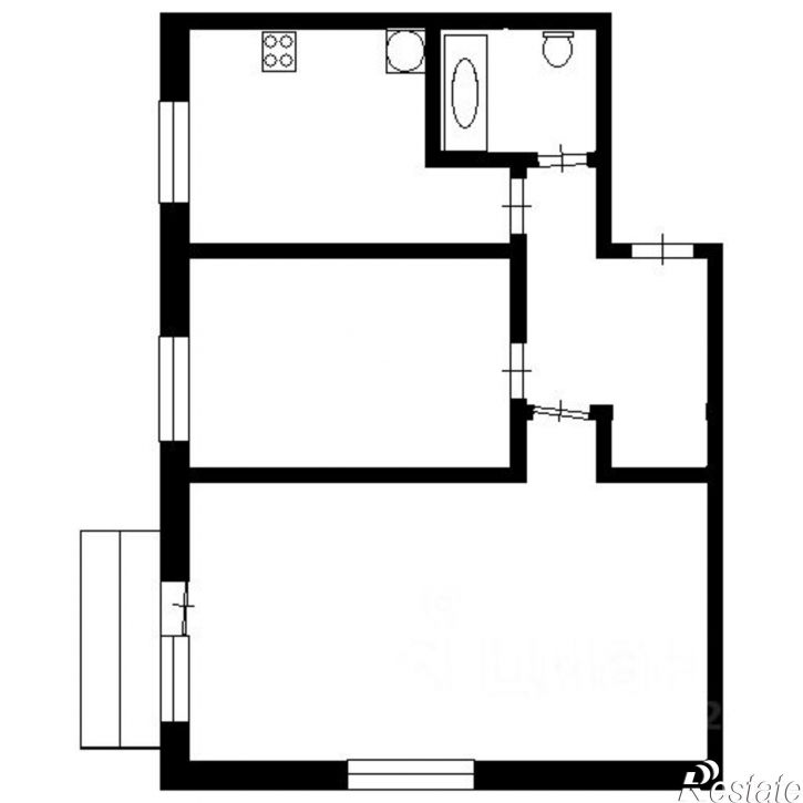2-комн квартира ул Кауля, 4,  д. 4
