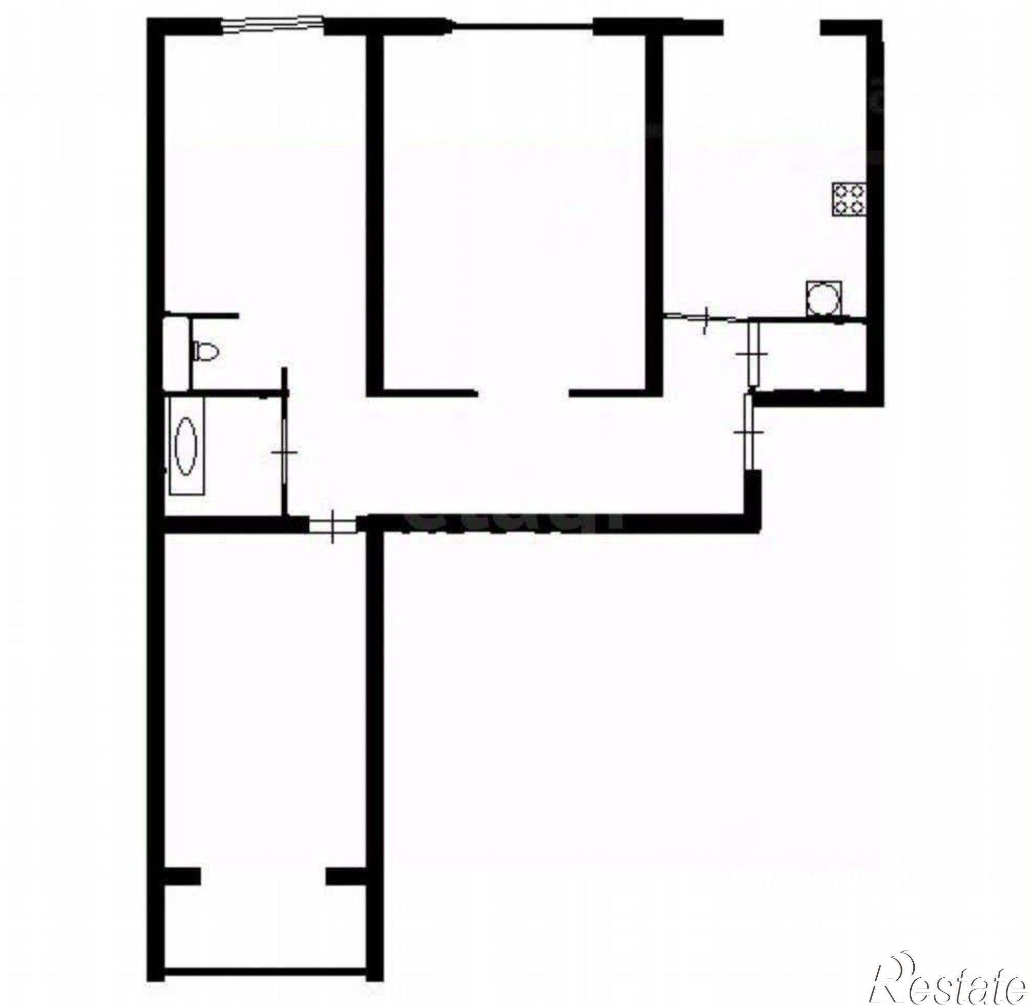 Купить квартиру за 6 500 000 рублей на Пролетарская улица, 24