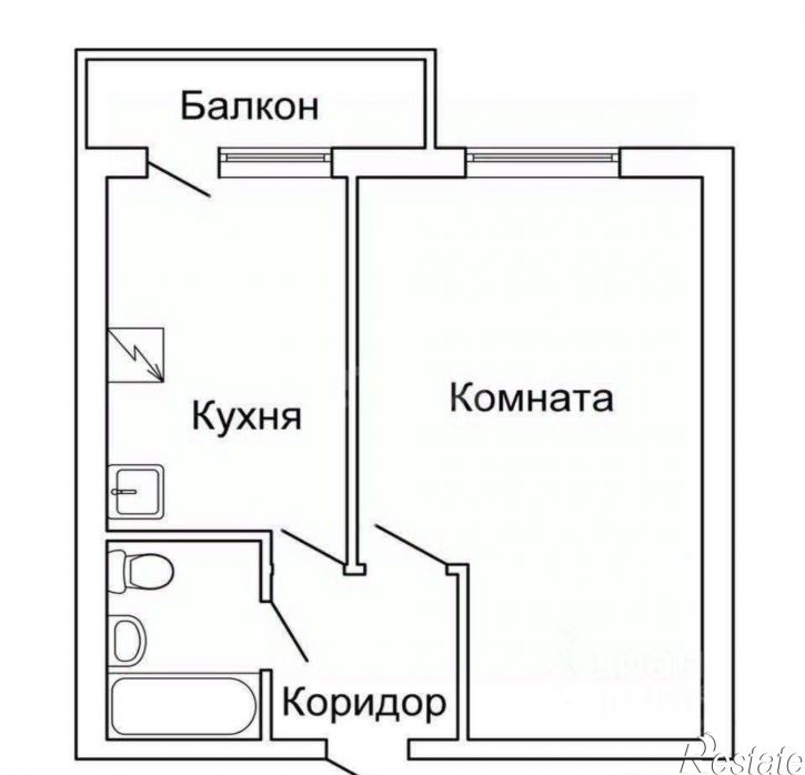 1-комн квартира проспект Ленина, 134,  д. 134