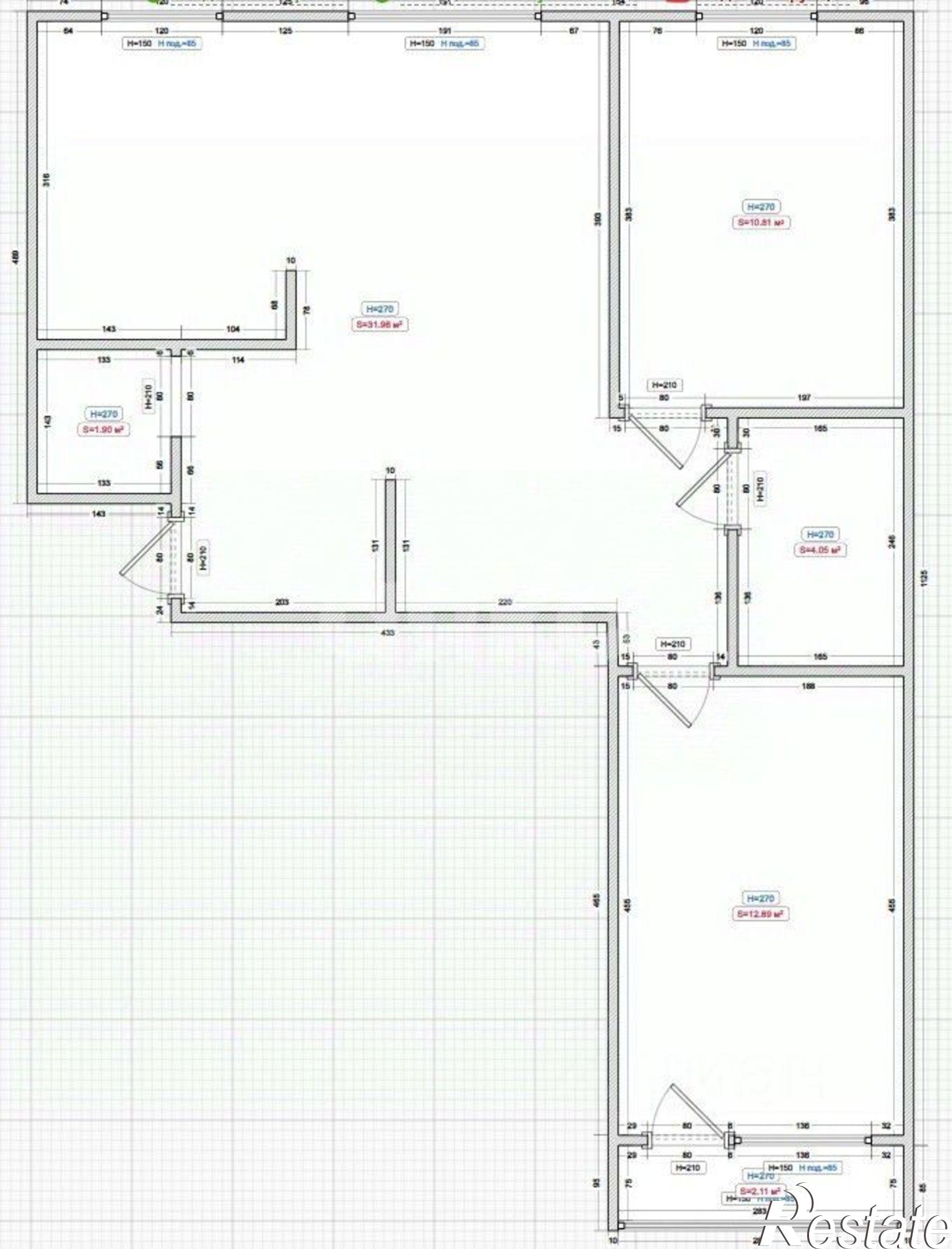 Купить квартиру за 7 445 000 рублей на улица Марата, 35В
