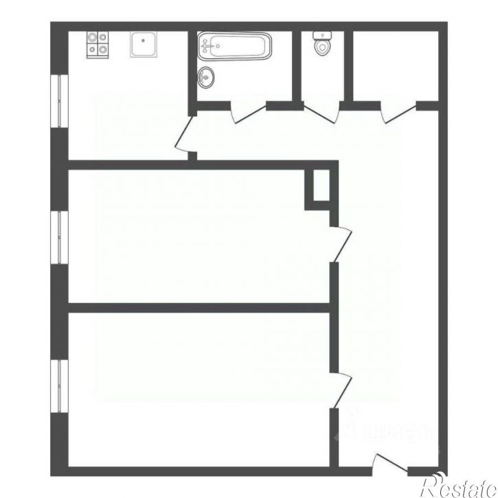 2-комн квартира проспект Ленина, 101,  д. 101