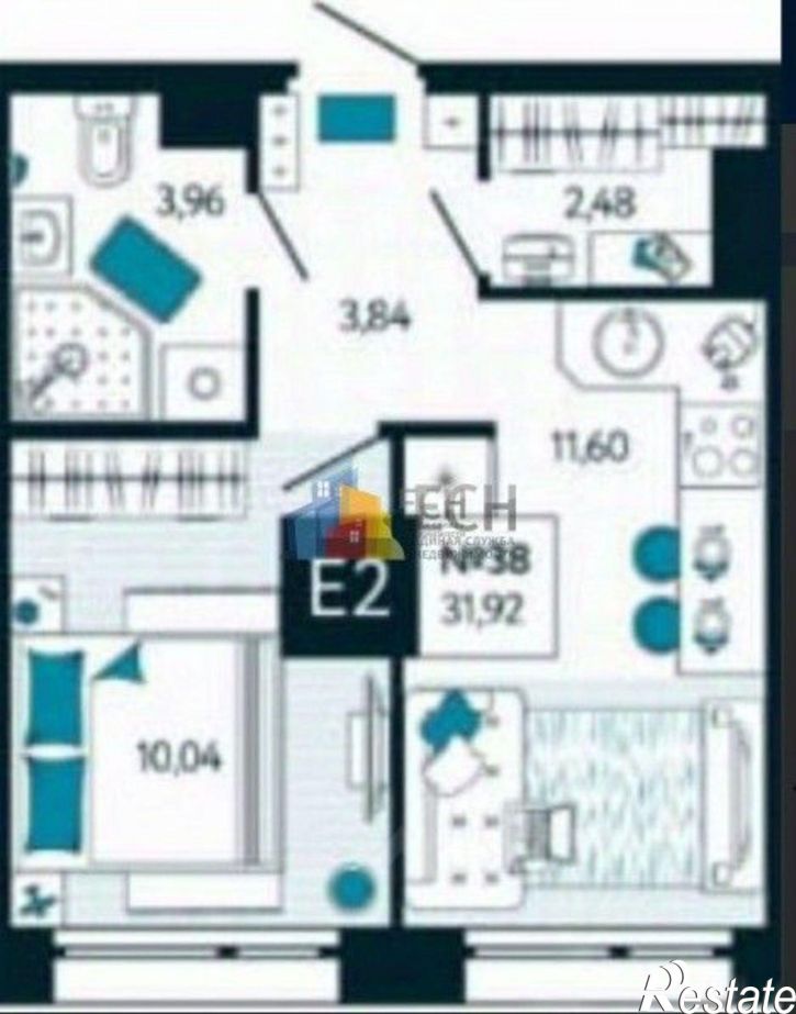 1-комн квартира улица Чмутова, 156,  д. 156