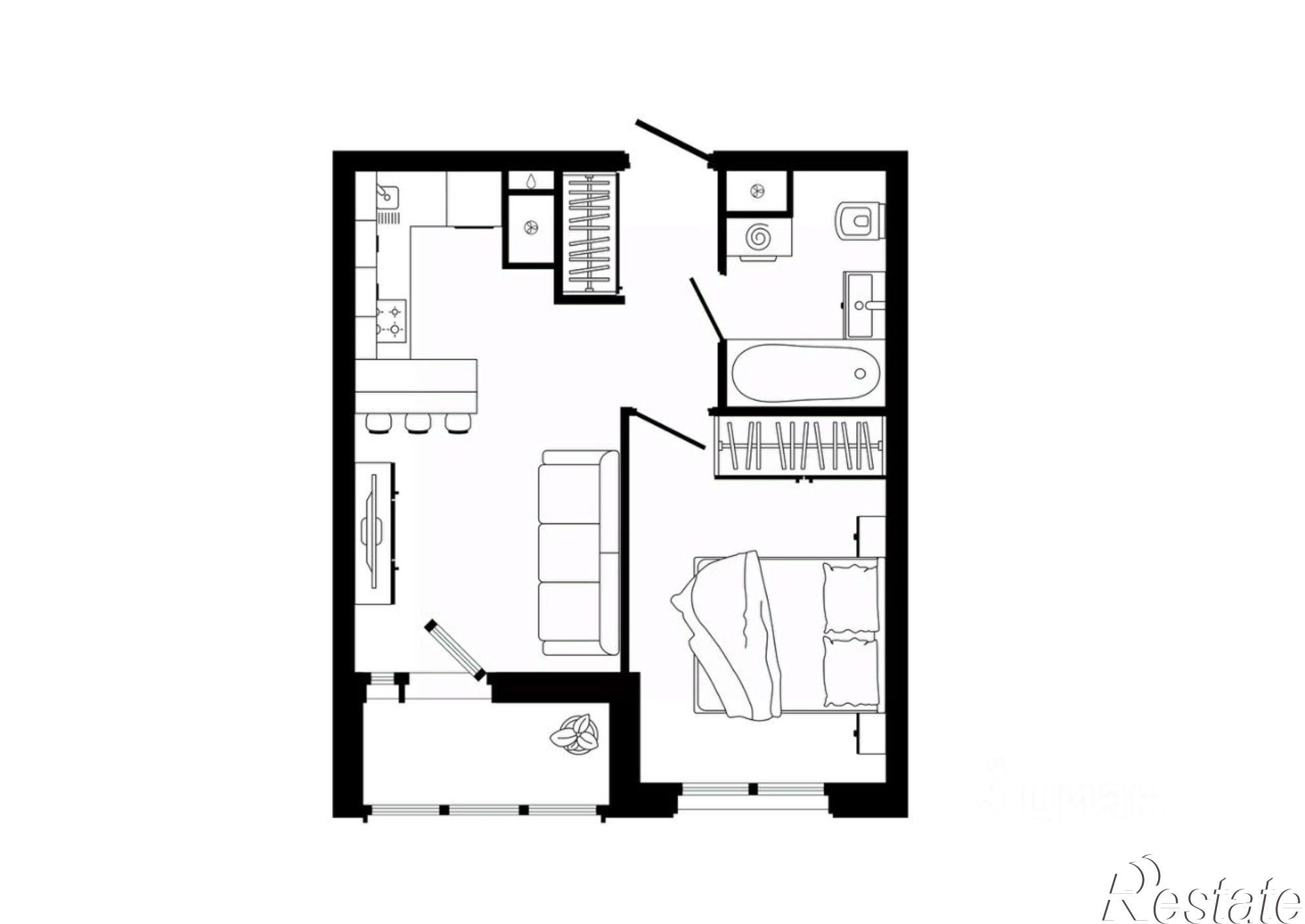 Купить квартиру за 6 032 000 рублей на улица Седова, 26 к2
