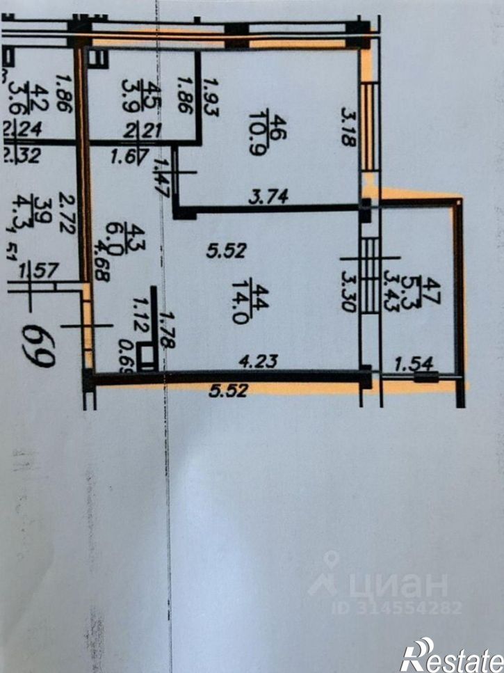 1-комн квартира ул Самоварная, 6,  д. 6