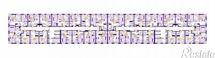 1-комн квартира в новом доме ул Купцов Гречихиных, 2,  д. 2
