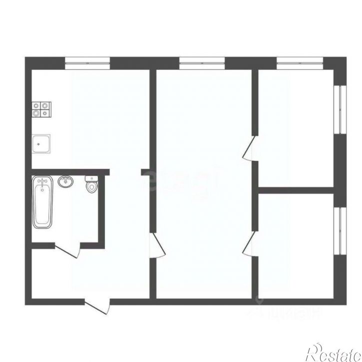 2-комн квартира улица Сойфера, 23,  д. 23