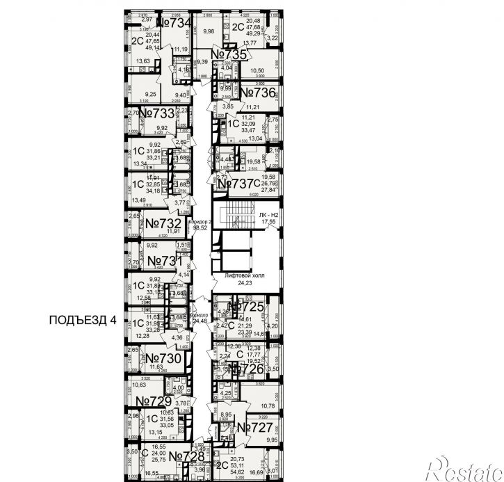 1-комн квартира в новом доме Большая улица, 6А/1,  д. 6А/1