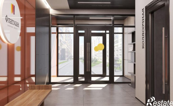 1-комн квартира в новом доме Самоварная улица, 1А