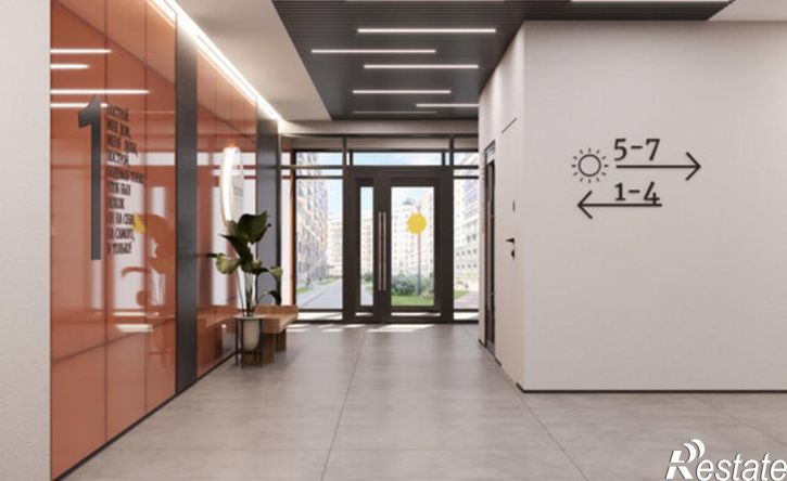 1-комн квартира в новом доме Самоварная улица, 1А