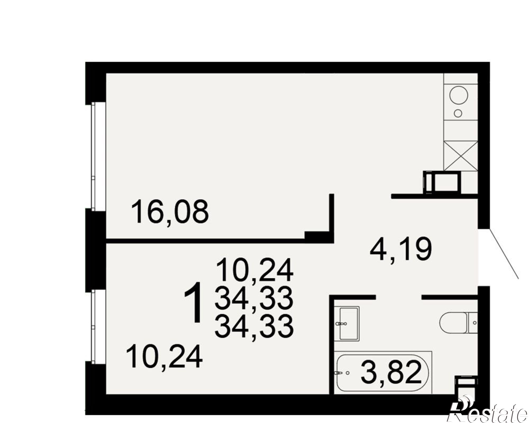 Купить квартиру за 4 359 910 рублей на Самоварная улица, 1