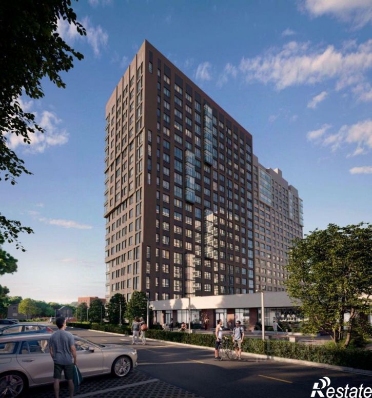 1-комн квартира в новом доме посёлок Горелки, Большая улица