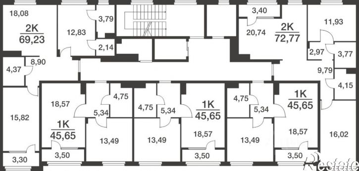 2-комн квартира в новом доме улица Карпова, 103А,  д. 103А