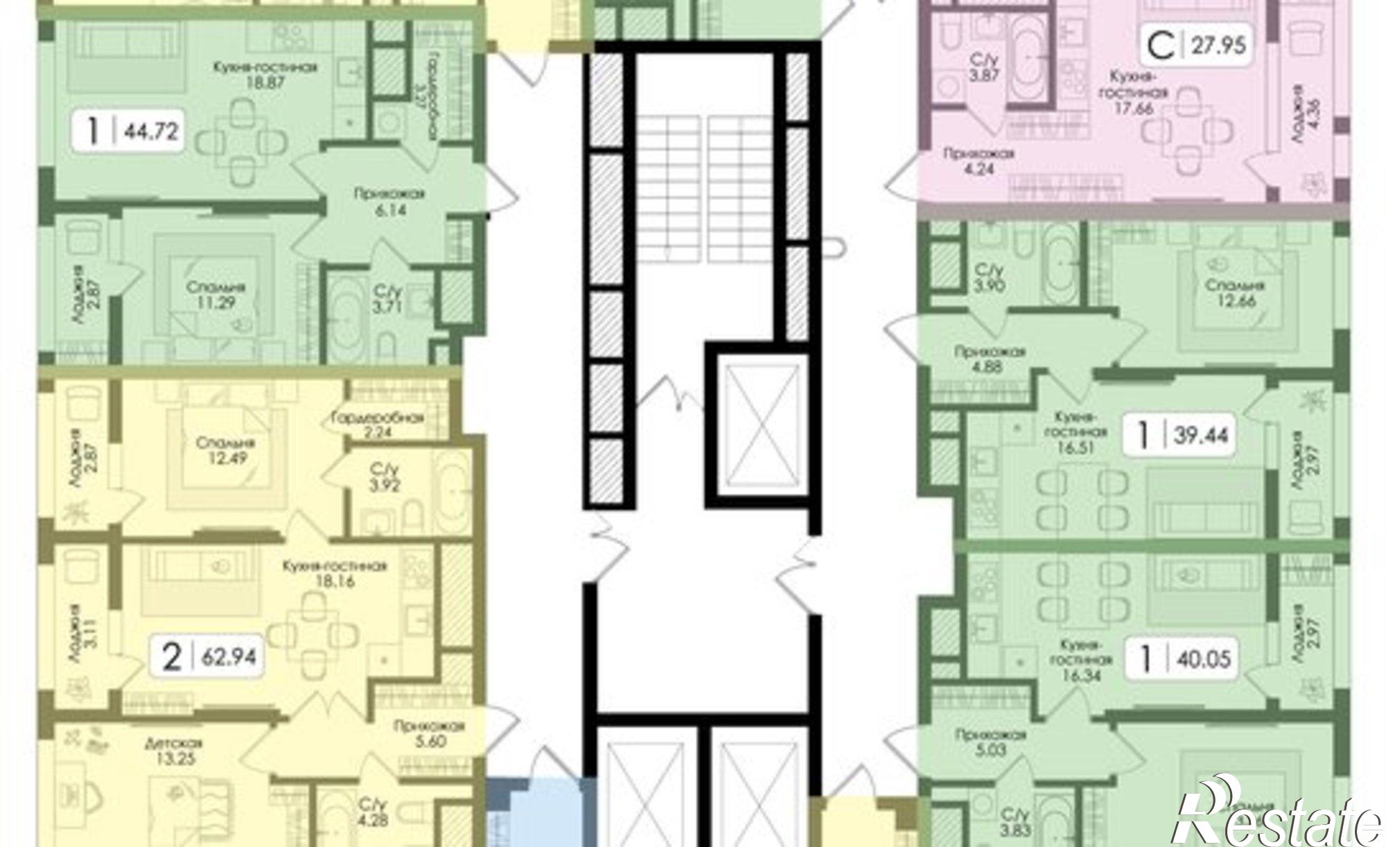 Купить квартиру за 6 110 990 рублей на Торховский проезд, 6