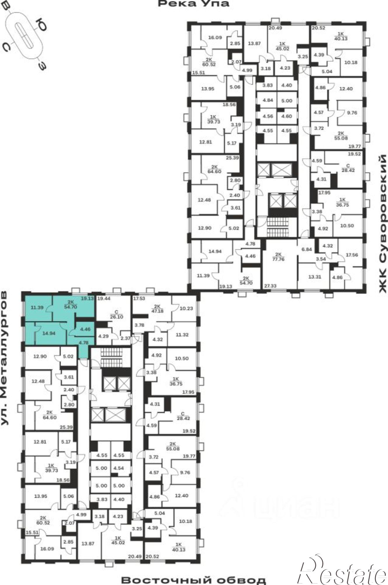 Купить квартиру за 6 837 500 рублей на ул Академика Насоновой, 18