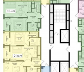 3-комн, 85 кв м, этаж 19/25 Торховский проезд, 4