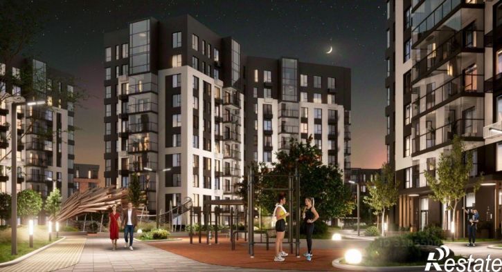 3-комн квартира в новом доме Хлебная площадь, 8к3,  д. 8к3