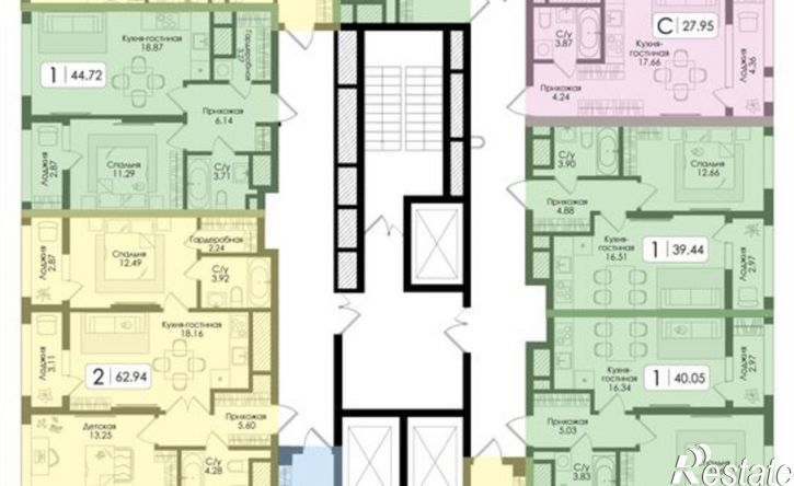 2-комн квартира в новом доме Торховский проезд, 4,  д. 4