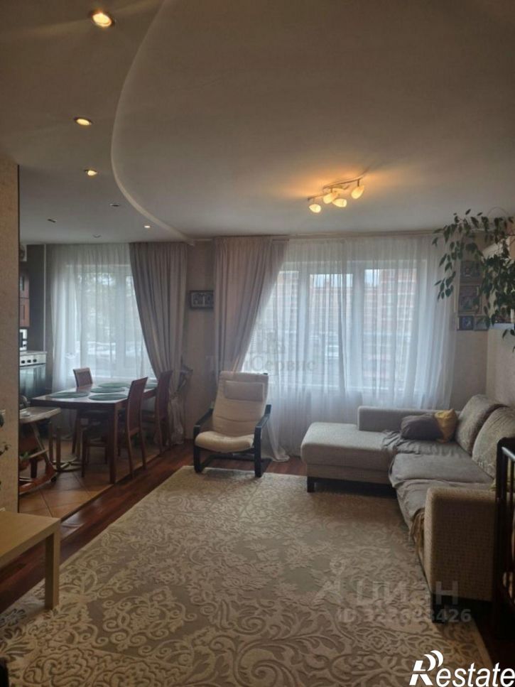 3-комн квартира улица Фёдора Смирнова, 3,  д. 3