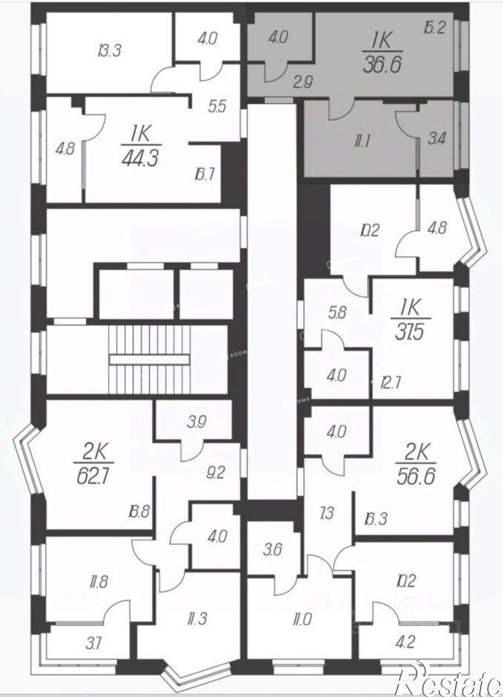 1-комн квартира улица Михеева, 3,  д. 3