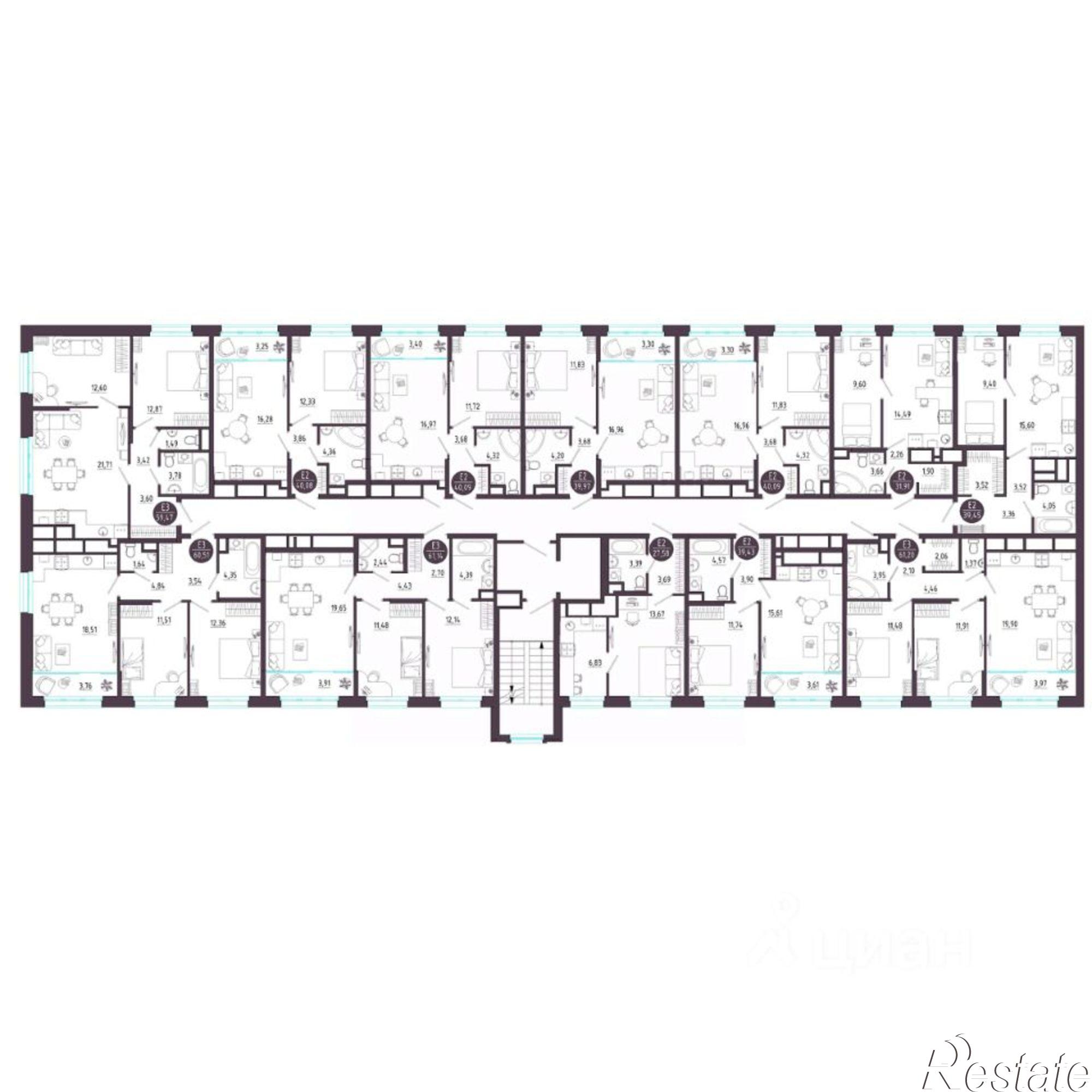 Купить квартиру за 7 077 860 рублей на Большая улица, 8