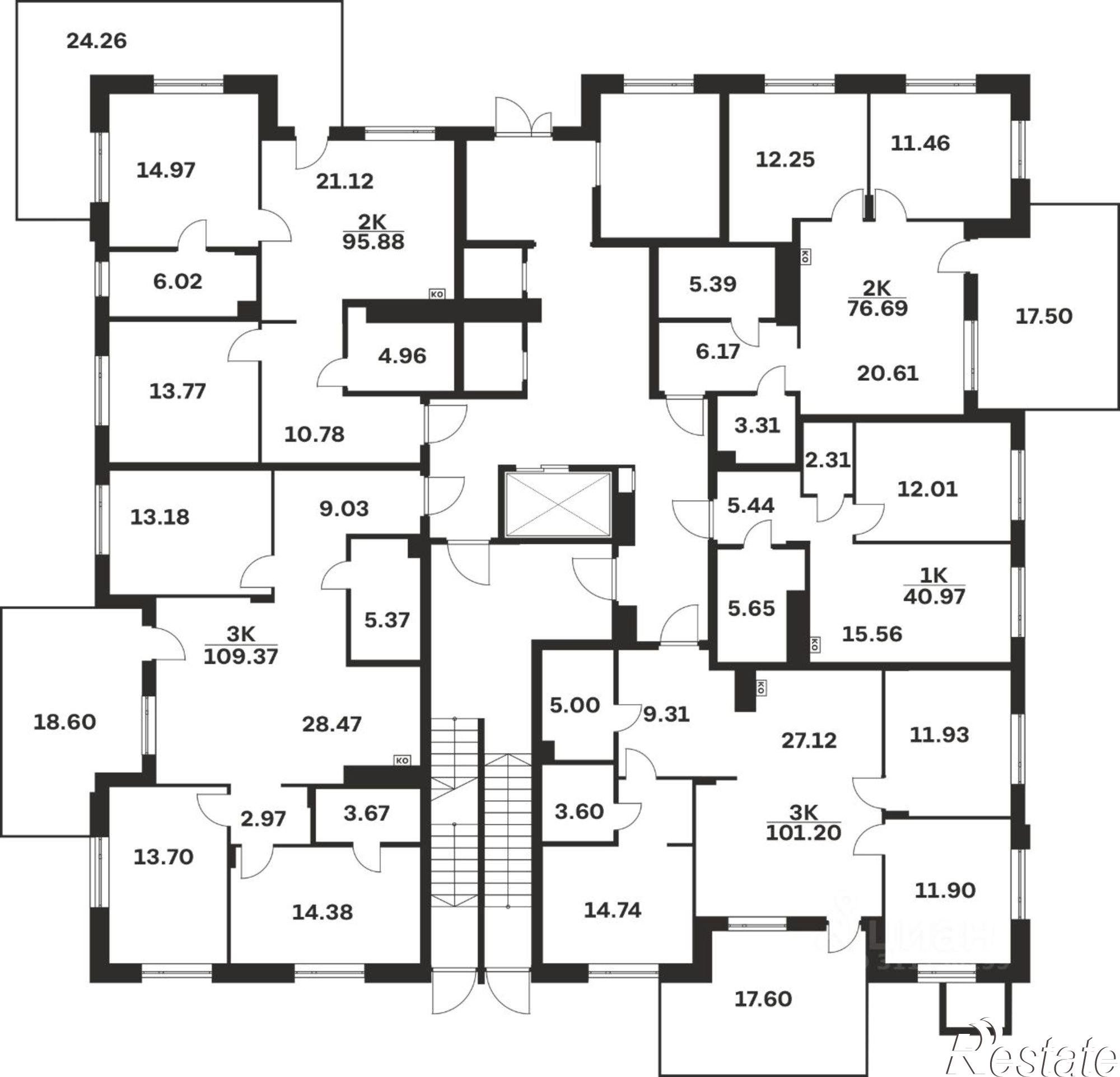 Купить квартиру за 5 984 180 рублей на ул Богородицкая, 8В