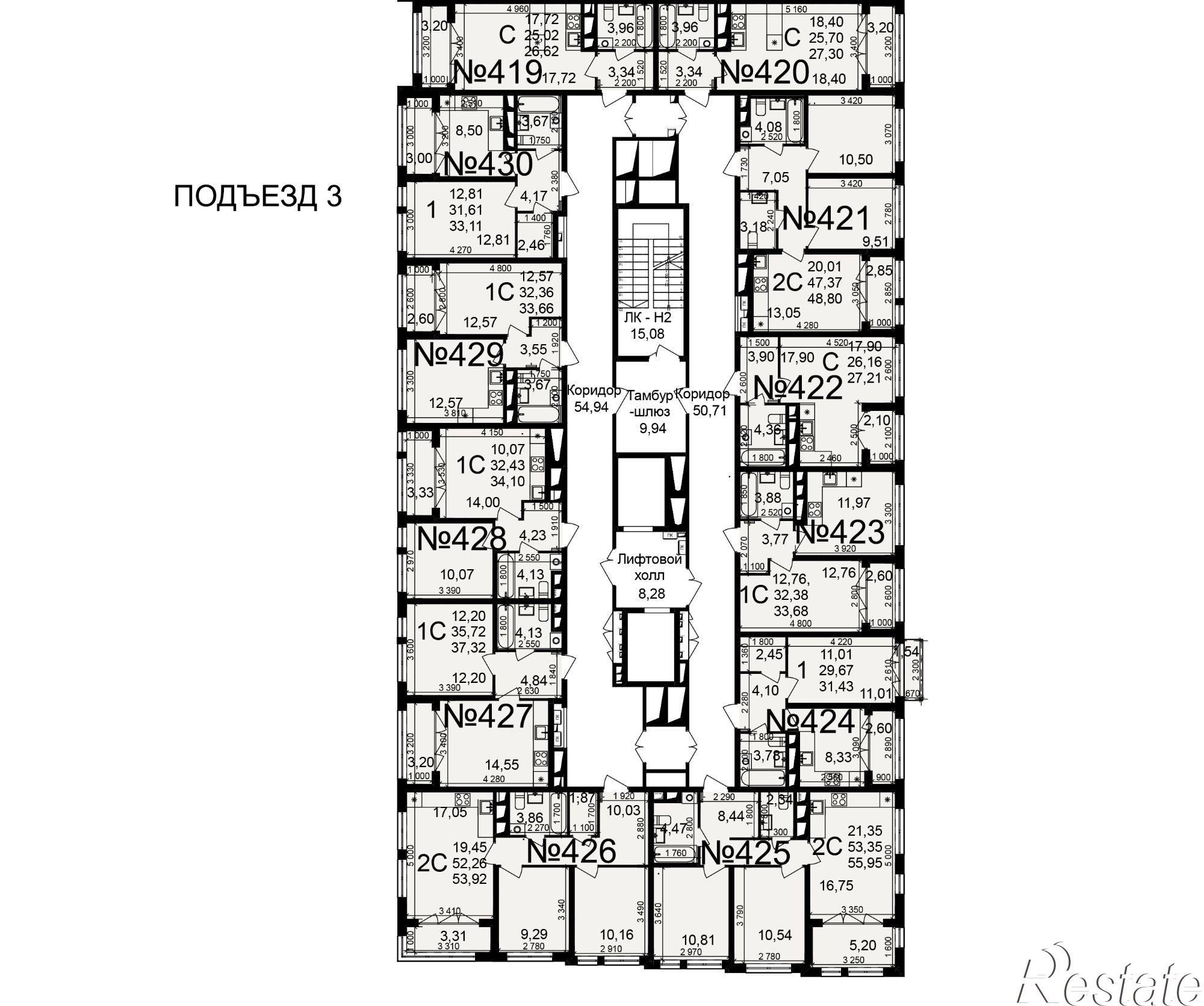 Купить квартиру за 4 041 600 рублей на посёлок Горелки, Большая улица