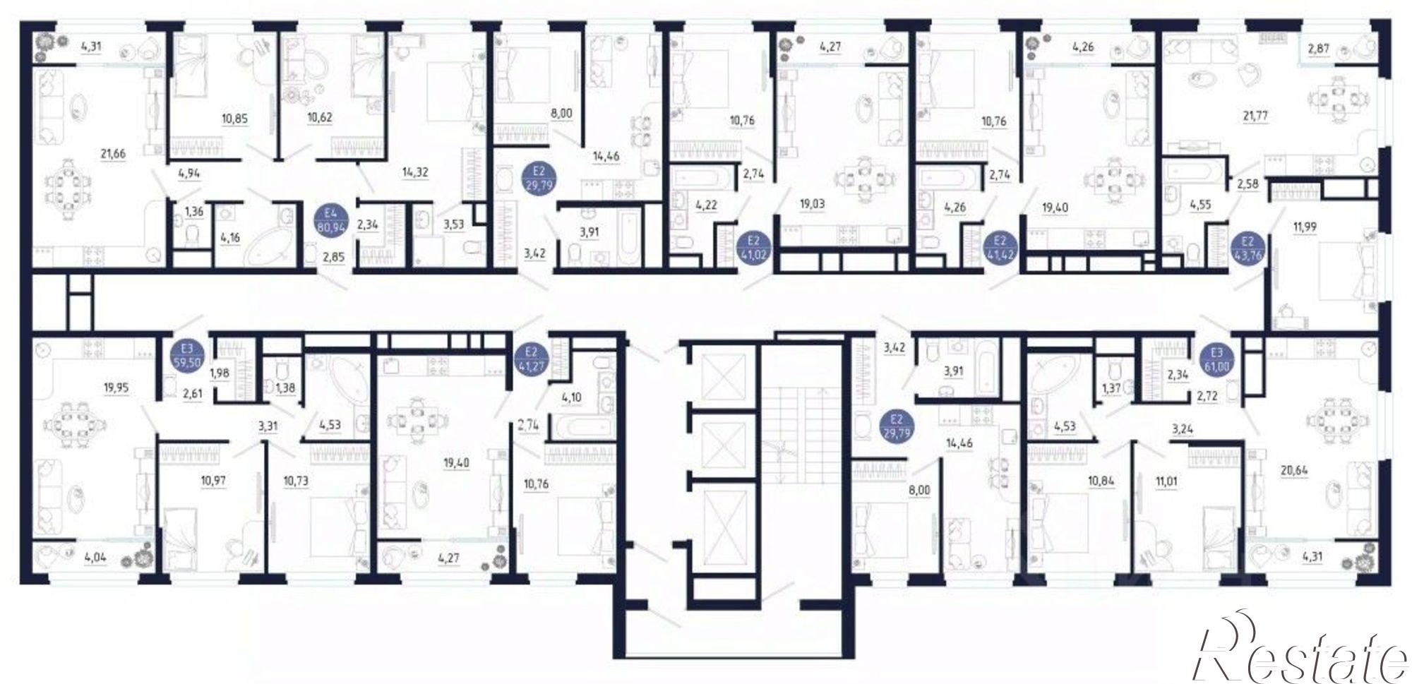 Купить квартиру за 6 840 720 рублей на ул Щегловская засека, 5