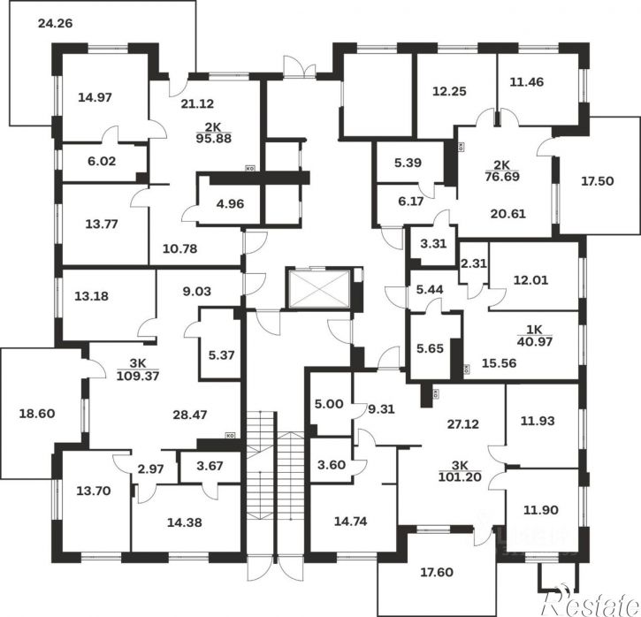 1-комн квартира в новом доме ул Богородицкая, 8В,  д. 8В