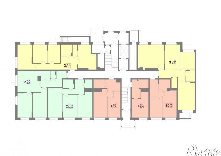 3-комн квартира в новом доме Ключевая улица, 3,  д. 3