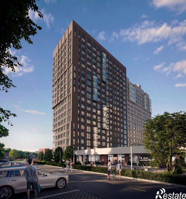 1-комн квартира в новом доме посёлок Горелки, Большая улица