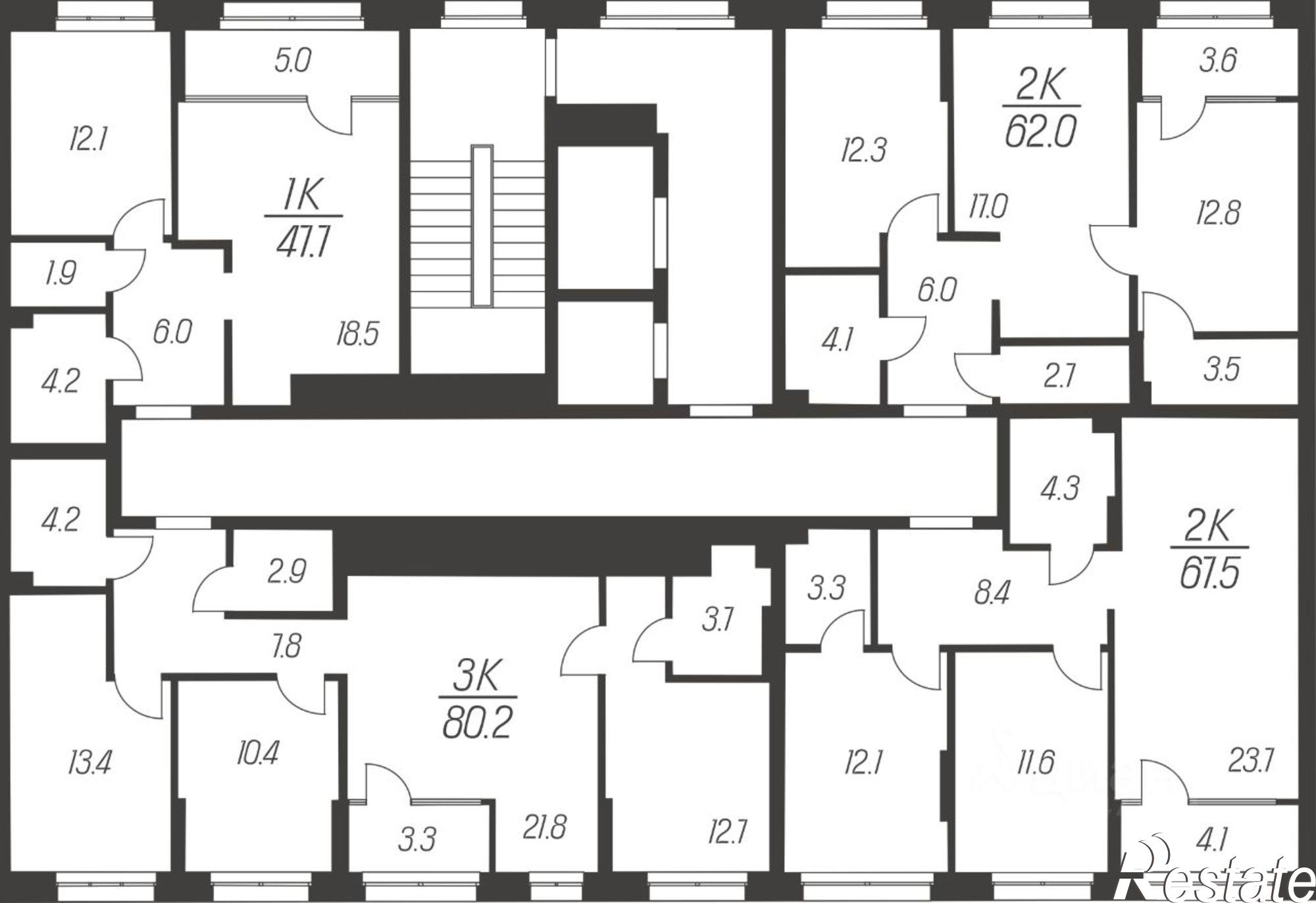 Купить квартиру за 9 555 050 рублей на улица Михеева, 11