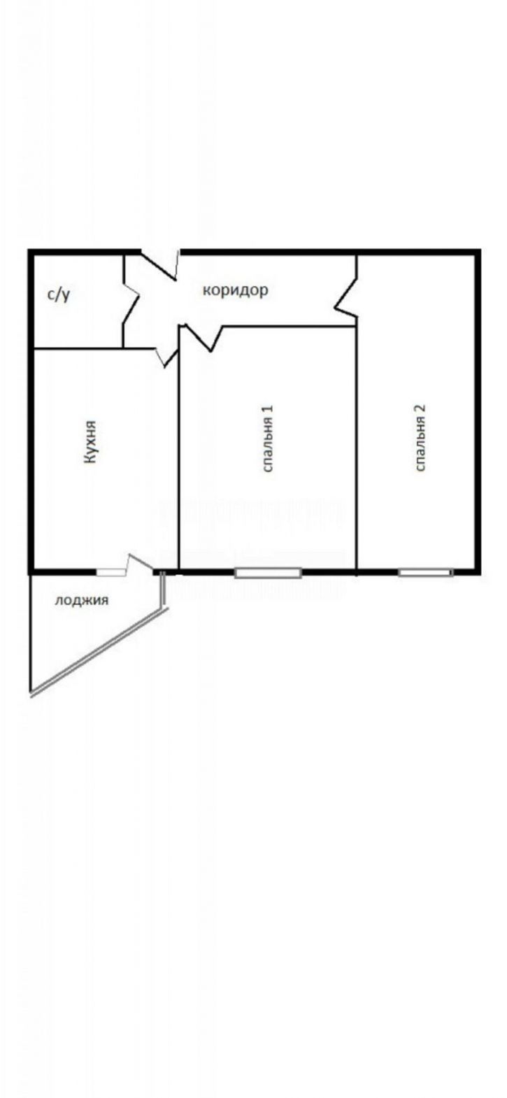 2-комн квартира Самоварная ул., 7