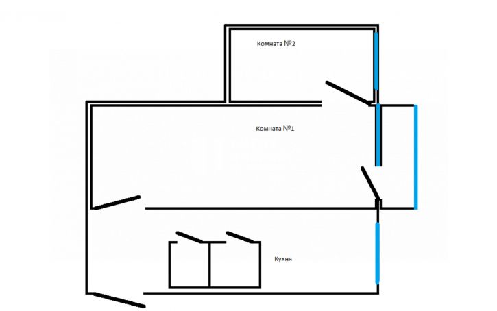 2-комн квартира Новомосковская ул., 15А