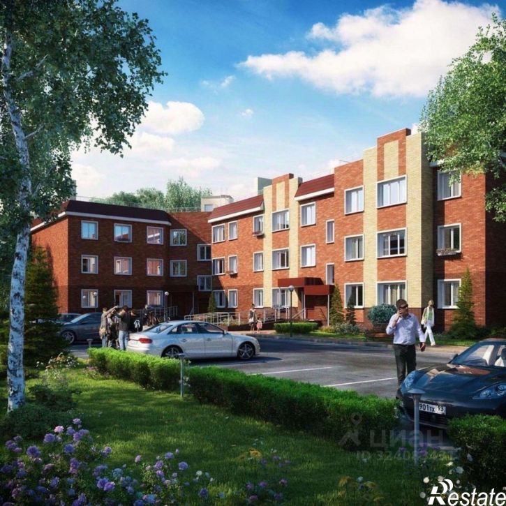 3-комн квартира в новом доме улица Аркадия Шипунова, 1,  д. 1