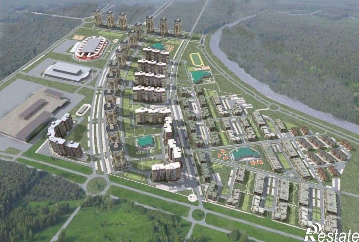 3-комн квартира в новом доме улица Аркадия Шипунова, 1,  д. 1