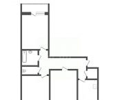 3-комн, 67кв м, этаж 3/10 Приупская улица, 8А