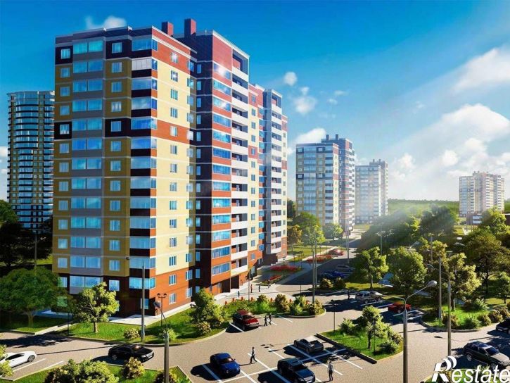 2-комн квартира в новом доме улица Академика Насоновой, 1А,  д. 1А