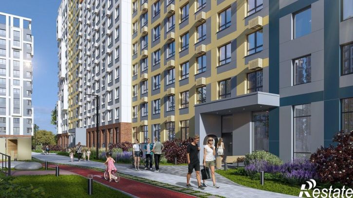 1-комн квартира в новом доме ул Купцов Гречихиных, 4,  д. 4