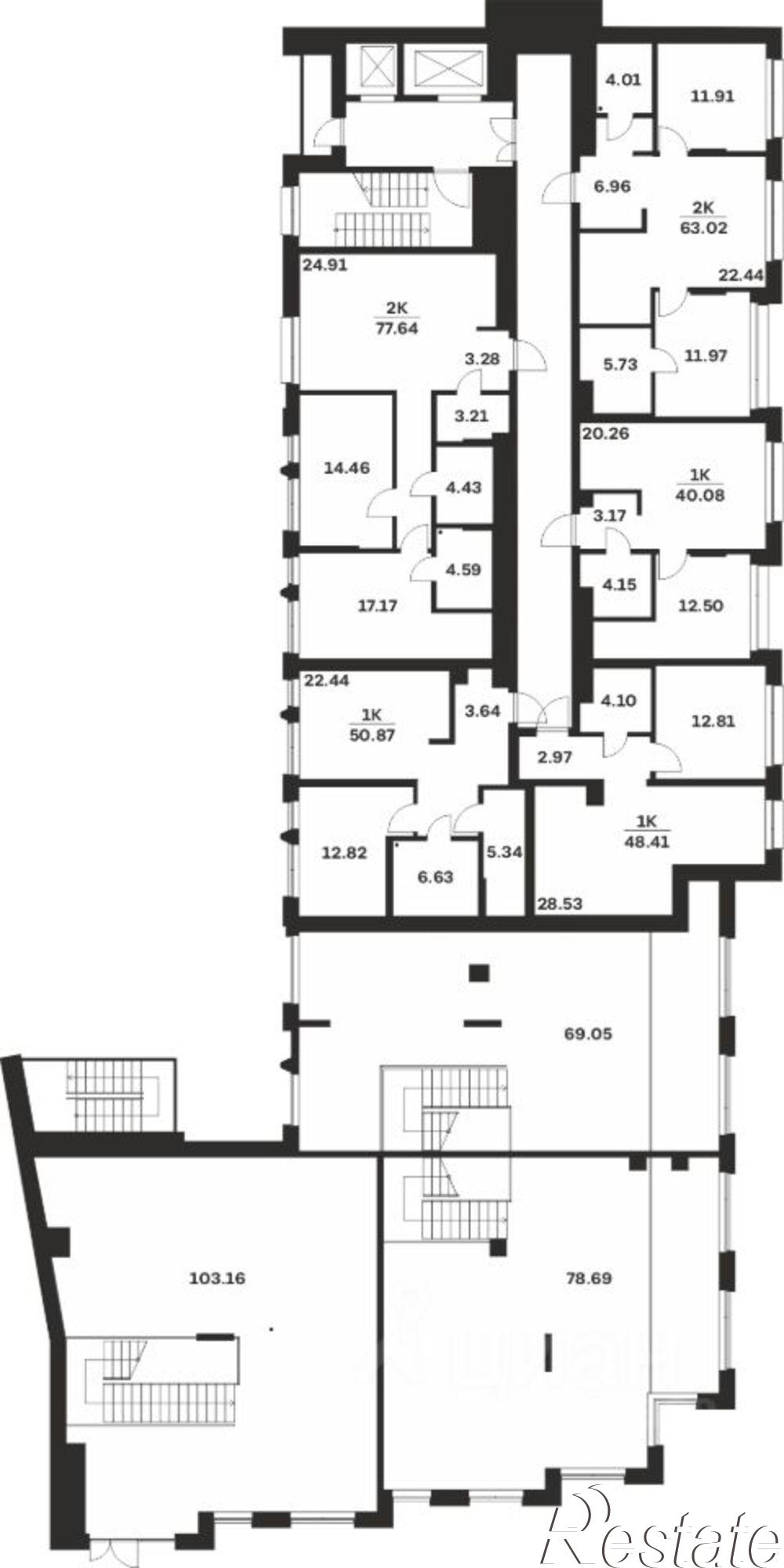 Купить квартиру за 9 058 080 рублей на ул Ленина, 16