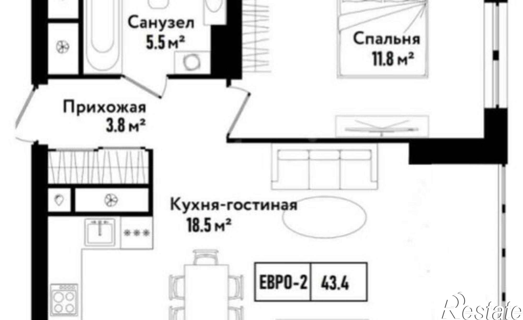 Купить квартиру за 8 500 000 рублей на ул Седова, 26 2