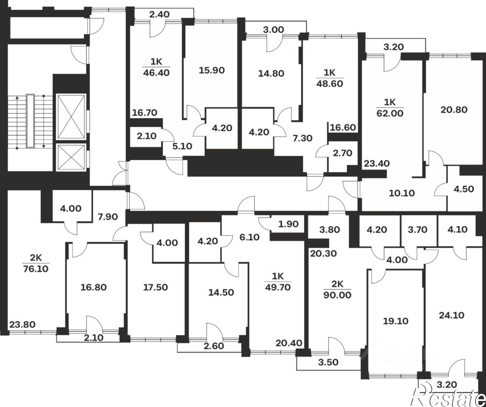 Купить квартиру за 14 725 800 рублей на ул Фридриха Энгельса, 62