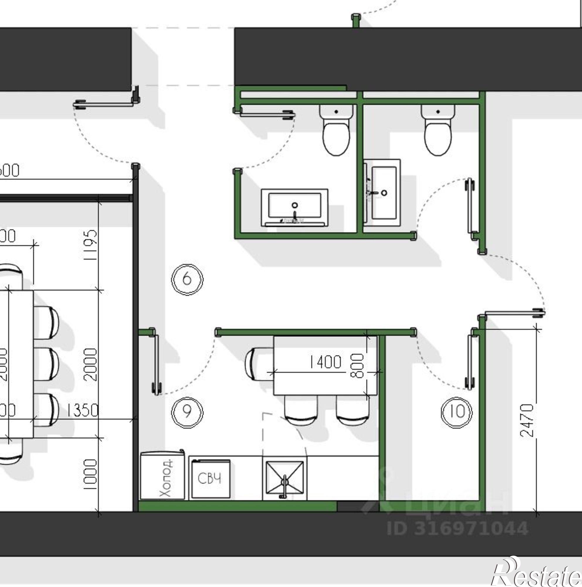 Сдать офис, помещение под офис за 199 500 рублей на улица Тульского Рабочего Полка, 96 к3