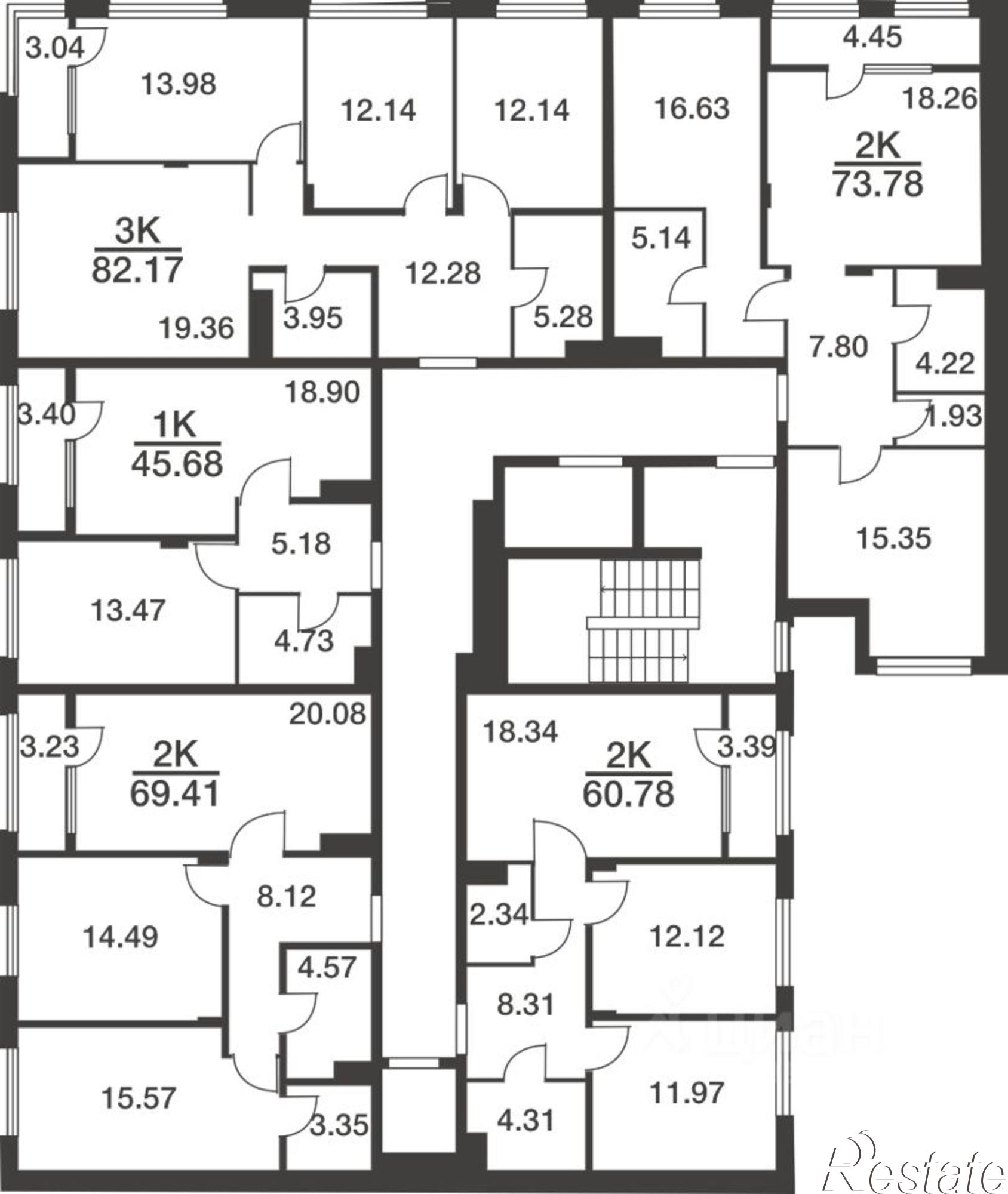 Купить квартиру за 7 635 100 рублей на улица Карпова, 103А
