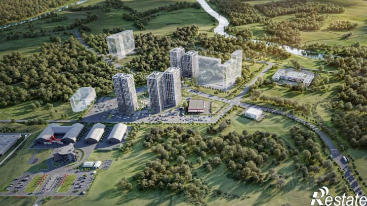 1-комн квартира в новом доме ул Академика Насоновой, 18,  д. 18