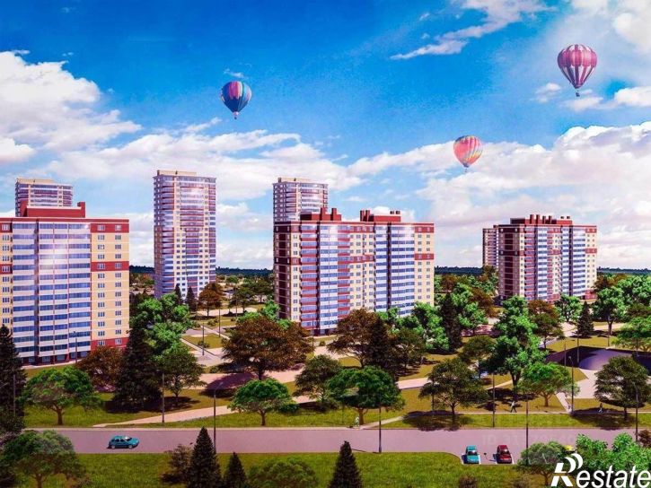 1-комн квартира в новом доме улица Академика Насоновой, 1А,  д. 1А