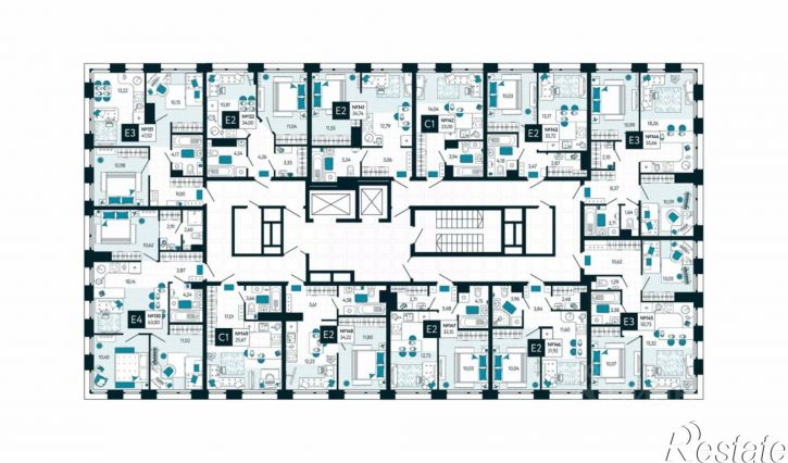 1-комн квартира в новом доме улица Чмутова, 158,  д. 158