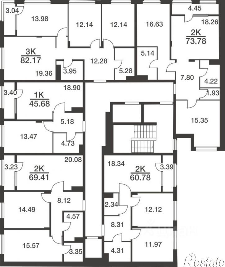 2-комн квартира в новом доме улица Карпова, 103А,  д. 103А