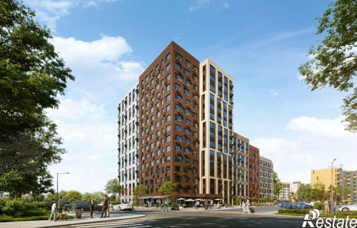 2-комн квартира в новом доме Самоварная улица