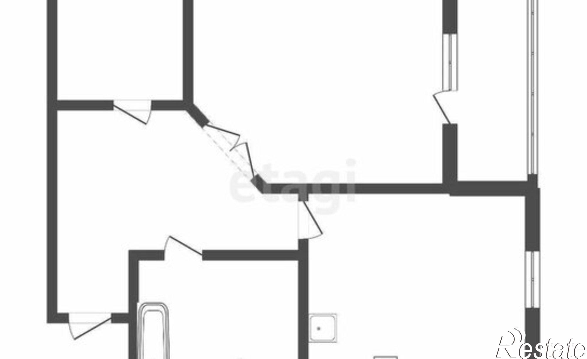 Купить квартиру за 5 650 000 рублей на ул Павшинский мост, 1 5