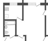 2-комн, 43кв м, этаж 4/5 улица Ф.Энгельса, 151